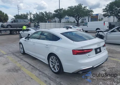 2024 Audi A5 Sportback Premium Plus 45 Tfsi Quattro S Tronic from USA, damaged, VIN WAUFACF53RA015947